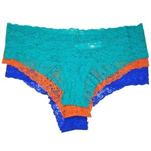 Lace Brief Cut Panty 3 Pack